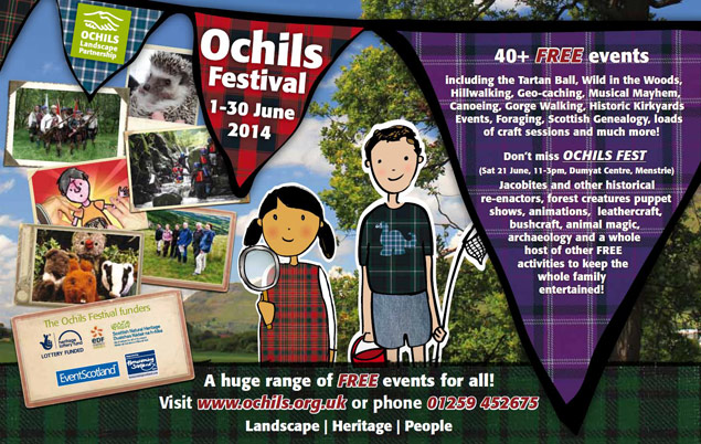 Ochils Festival 1-30 June 2014